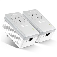 Product Image of TP-Link TL-PA4010PKIT AV600 Powerline Adapter with AC Pass Through Starter Kit